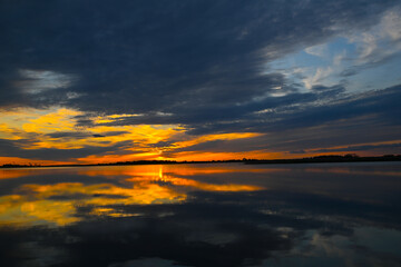Sunset at Back Bay National Wildlife Refuge, Virginia Beach