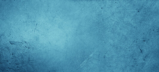 Blue textured concrete wall background