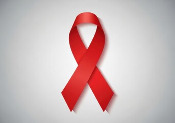 Three medical blood sample tubes labeled hiv positive with red caps, isolated on white background for laboratory testing concept