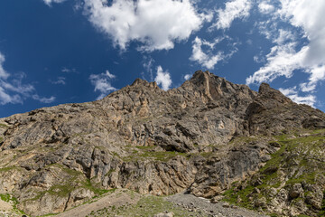 Fototapeta premium Mountain view in the Massif des Cerces, Hautes Alpes, France