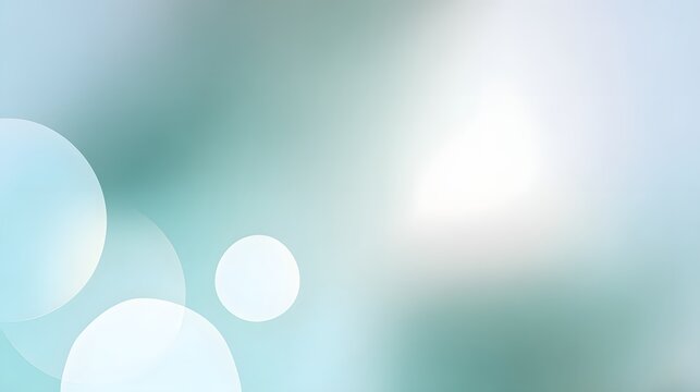 Abstract green and blue background with smooth lines and bokeh, soft pastel colors. abstract background with soft blurred waves and bokeh light effects.
