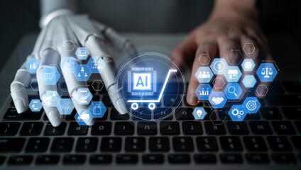 AI automates e-commerce platforms by analyzing customer behavior, streamlining product logistics, optimizing marketing campaigns, and supporting strategic digital retail operations Latch
