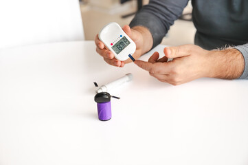 Checking Blood Sugar Level