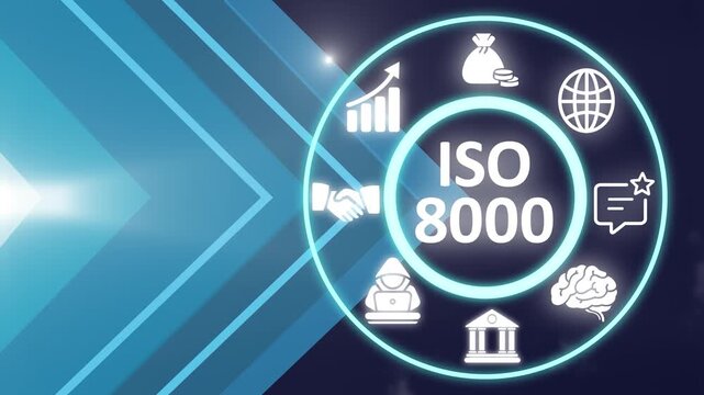 ISO 8000 is the global standard for Data Quality and Enterprise Master Data. It describes the features and defines the requirements for standard exchange of Master Data among business partners. 3d