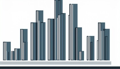 bar graph with multiple vertical bars of varying heights the bars are arranged in a horizontal line with the highest bar at the bottom and the lowest at the top