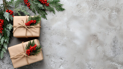 Fototapeta premium Regalos de navidad