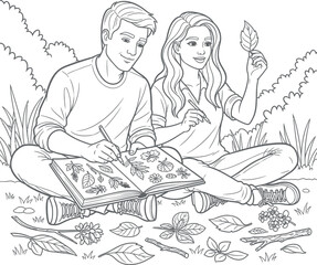 Abstract geometric pattern with bold colors