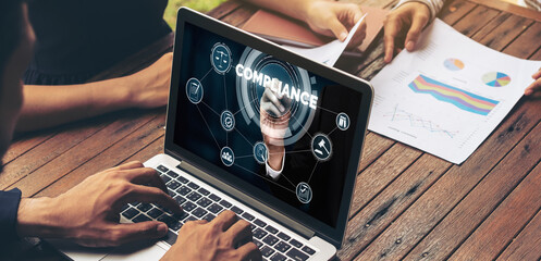 Compliance system for modish online corporate business to meet quality standard