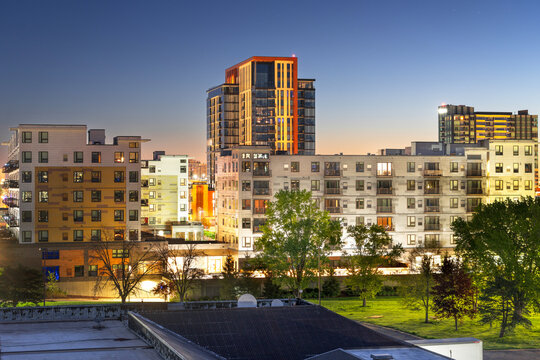 Bloomington, Minnesota, USA Cityscape 2050