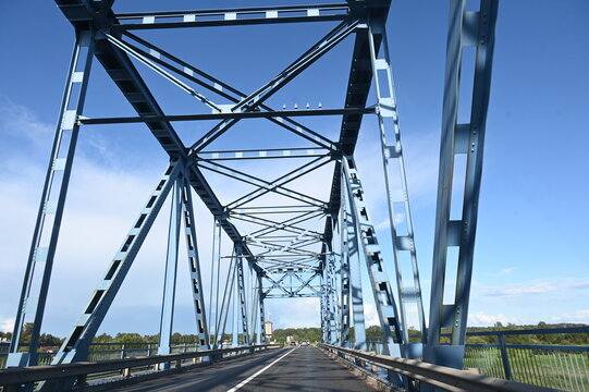 Br&uuml;ckenkonstruktion in Lettland