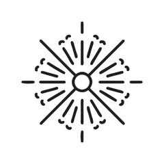 Scalable vector graphic digital asset for modern design projects