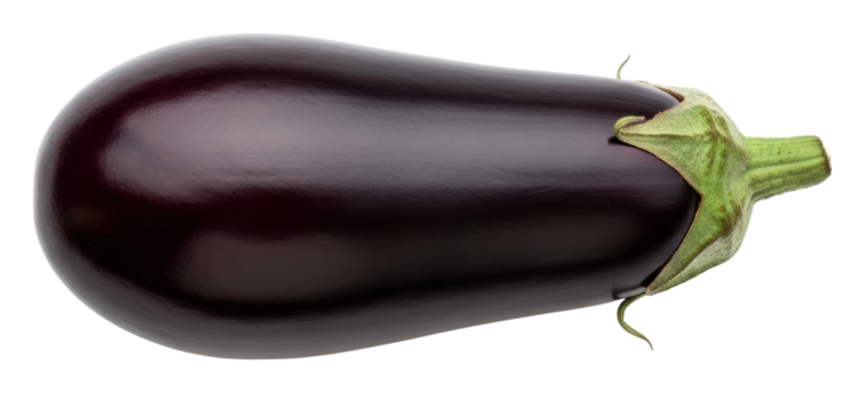 Cooking delicious eggplant dishes in the kitchen food isolated on transparent background