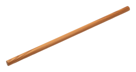 Crafting with a wooden stick diy projects for home and garden isolated on transparent background