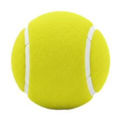 Tennis ball bounce action court sports environment isolated on transparent background