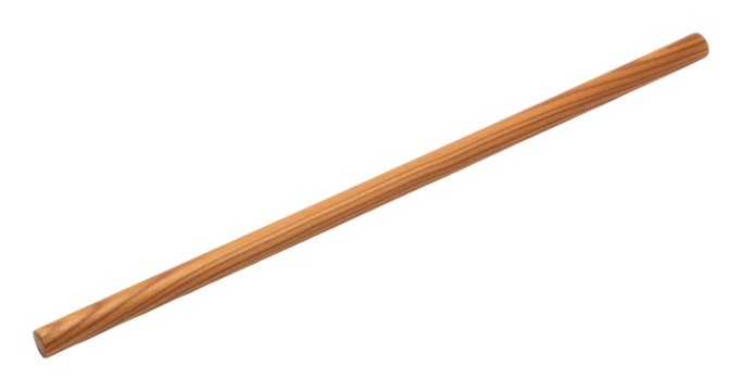 Crafting with a wooden stick diy projects for home and garden isolated on transparent background