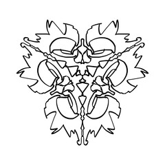  Geometric seamless pattern background mandala motif 