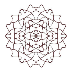  Geometric seamless pattern background mandala motif 