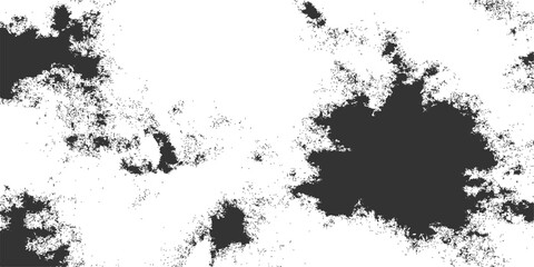 Black grunge ink splat texture vector design frame border illustration