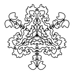  Geometric seamless pattern background mandala motif 