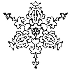  Geometric seamless pattern background mandala motif 