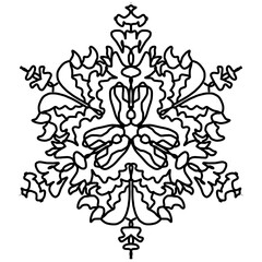  Geometric seamless pattern background mandala motif 