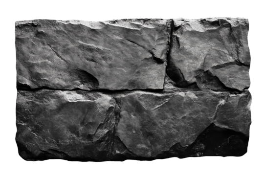 Abstract grunge concrete wall distressed texture isolated on white or transparent PNG background. Perfect for overlays, urban designs, and architectural projects. Premium stock image asset.