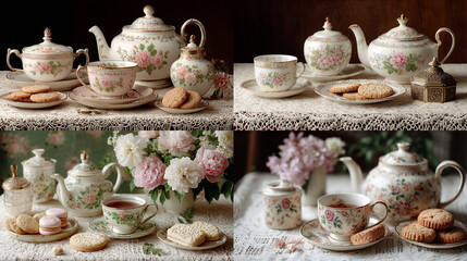 Grannycore Everyday Lifestyle with Vintage Floral Prints