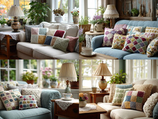 Grannycore Everyday Lifestyle with Vintage Floral Prints