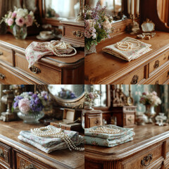 Grannycore Everyday Lifestyle with Vintage Floral Prints