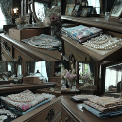 Grannycore Everyday Lifestyle with Vintage Floral Prints