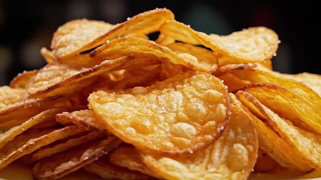 Crispy Indian Sweet Snack Delicious Khaja or Chirote Pastry.