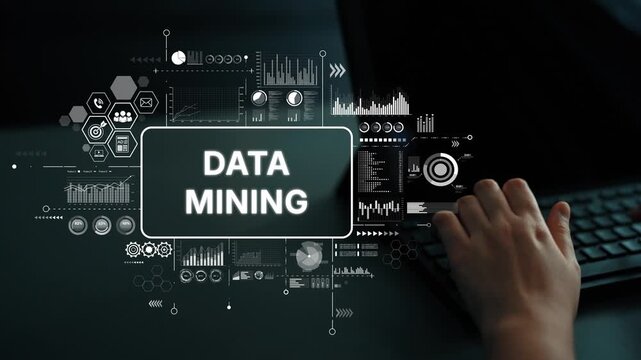 Data Mining Concept with Visual Elements and Hands on Keyboard for Digital Analysis and Information Processing. Asymptotic smart data analytic.