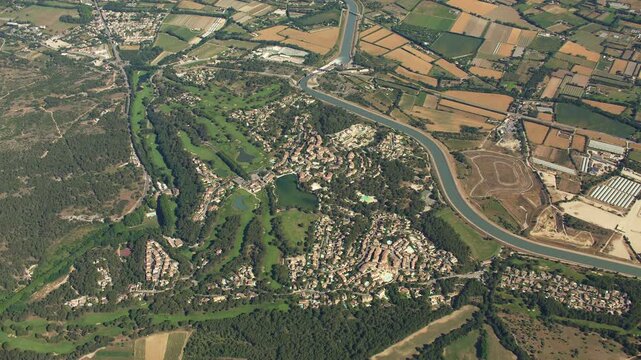 Vue a&eacute;rienne de Pont Royal