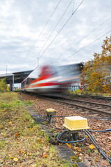 &Ouml;ffentlicher Nahverkehr auf der Schiene in Dresden
