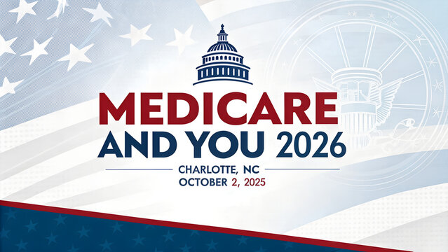 Charlotte, NC - October 2, 2025: Medicare and You 2026 official U.S. government Medicare handbook