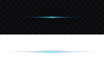 Magic flash laser strip divider with glitter shimmer design illustration
Blue line light glow with sparkle and flare shine. Perfect for digital highlights. Png illustration. Light Leak, flash lights.