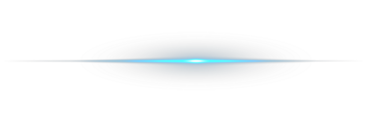 Png illustration. Blue optical lens flares light moving from left to right. Perfect for digital highlights. Png Glowing horizontal blue light line with radiant shine and beam effect. Laser beams png.