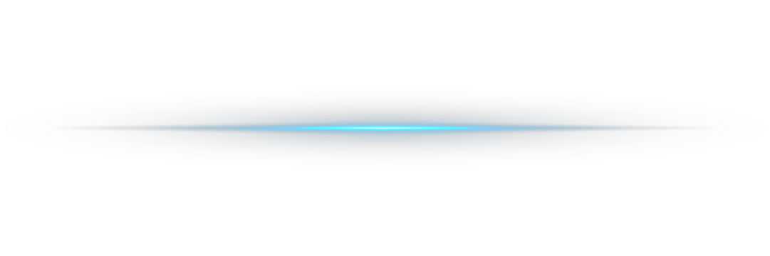 Horizontal Rays of blue light on transparent background. Horizontal turquoise neon streak effect isolated on transparent background. Blue line light glow with sparkle and flare shine. Laser beams png. - Powered by Adobe