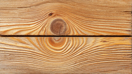 Detailed close up of the intricate patterns and circular knots in the natural wood texture. Rustic wooden planks creating an authentic organic backdrop