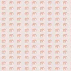 Elephant Pattern Background