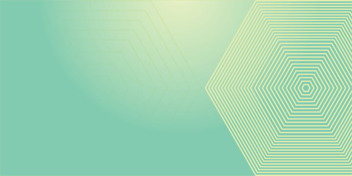 A gradient background with a soft green and yellow color scheme. The background features subtle geometric patterns and a smooth texture. Minimal abstract hexagon pattern vector gradient background
