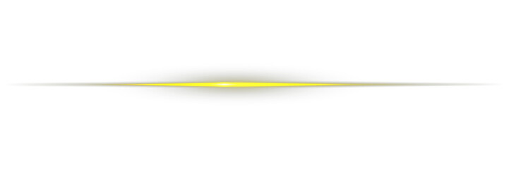 Yellow light rays, Neon line futuristic energy sign, Flare light, laser beam effect. Glowing Laser...