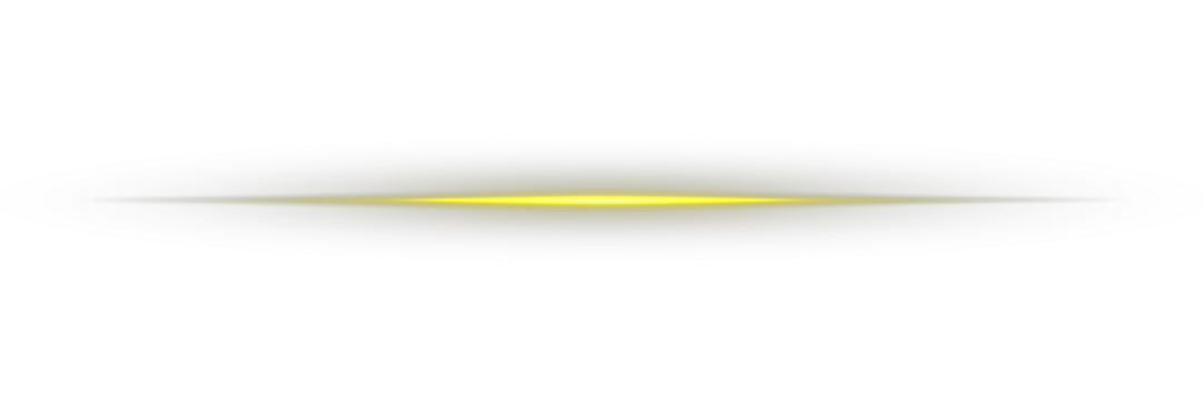 Glowing Laser Beams png. Horizontal Rays of yellow light on transparent background. Glowing long line. Bright gold light streak & starburst on black. Glowing gold line, horizontal light rays, flash. - Powered by Adobe