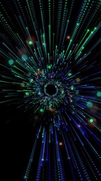 Flying Through the Universe Lightspeed Tunnel