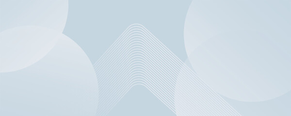 Minimalist soft Abstract Background in Gradient green and white Tones with Circles. Circle effect style geometric, abstract background.