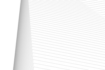 Abstract modern architecture, 3D rendering