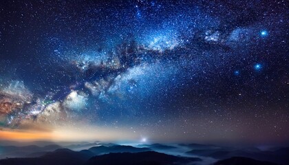 Obraz premium Stars In The Night Sky Space Galaxy