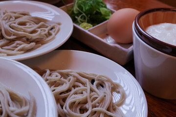 兵庫県豊岡市の名物・出石皿そば