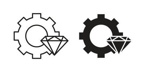 Operational excellence icon for web and app. vector illustration eps