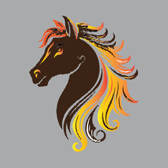 horse vector illustration